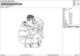 Photoline 0806 Embroidery File 6 sizes