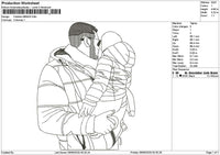 Photoline 0806 Embroidery File 6 sizes