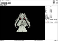 Frieren1506 Embroidery File 6 sizes