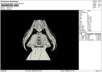 Frieren1506 Embroidery File 6 sizes