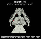 Frieren1506 Embroidery File 6 sizes