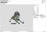 Gabro Embroidery File 6 sizes