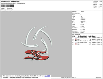 GB2108 Embroidery File 4 size