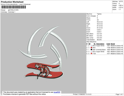 GB2108 Embroidery File 4 size