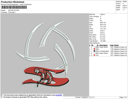 GB2108 Embroidery File 4 size