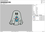 Ghost Pepsi Embroidery File 6 sizes