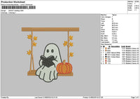 Ghost3108 Embroidery File 6 sizes