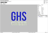 Ghs Embroidery File 6 sizes