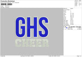 Ghs Embroidery File 6 sizes