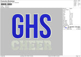 Ghs Embroidery File 6 sizes