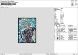 Goku1810 Rectangle Embroidery File 6 sizes