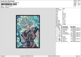 Goku1810 Rectangle Embroidery File 6 sizes