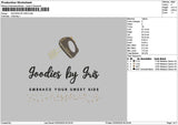 Gristext Embroidery File 6 sizes