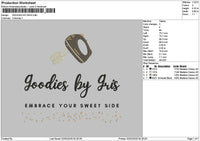 Gristext Embroidery File 6 sizes