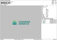 Grameentext Embroidery File 6 sizes