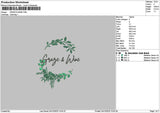 Winetext 0410 Embroidery File 6 sizes