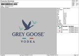 Greytext Embroidery File 6 sizes