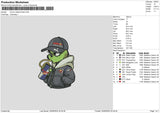 Grinchcap 0706 Embroidery File 6 sizes