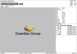 Guardiantext Embroidery 2 Files