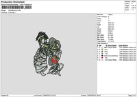 Guffi Mummy Embroidery File 6 sizes