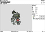 Guffi Mummy Embroidery File 6 sizes