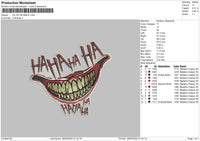 Smile2805 Embroidery File 6 sizes