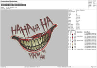 Smile2805 Embroidery File 6 sizes