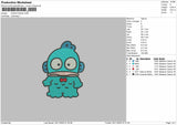 HANGYODON Embroidery File
