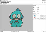 HANGYODON Embroidery File