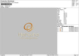 Logo 2511a Embroidery File 6 sizes