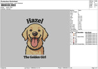 Hazel Embroidery File 6 sizes