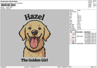 Hazel Embroidery File 6 sizes