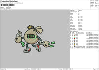 Shd Embroidery File 6 sizes