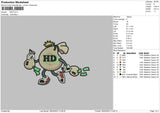 Shd Embroidery File 6 sizes