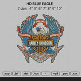 Harley Davidson Blue Eagle