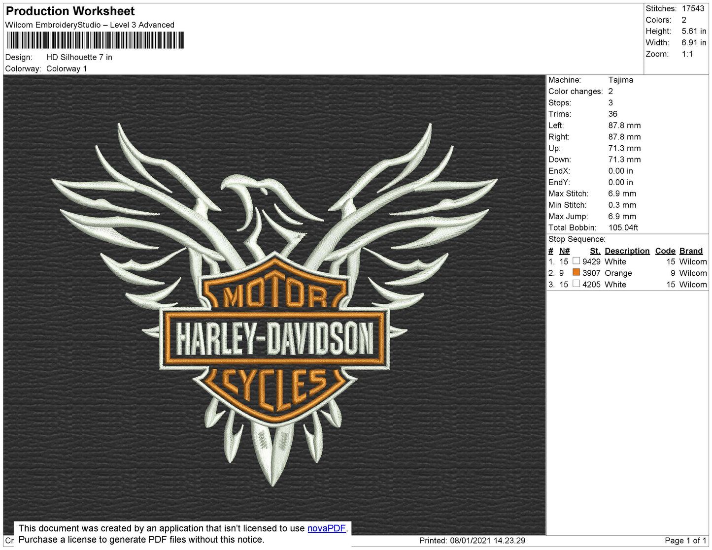 Harley Davidson Silhouette