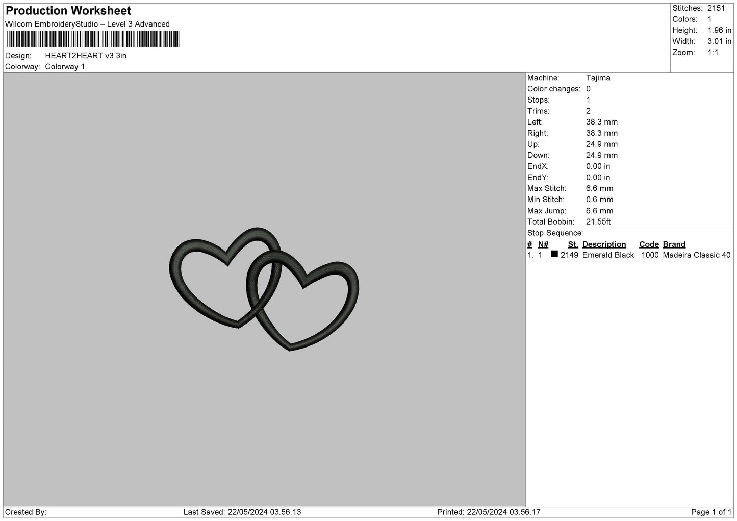 Heart text V3 Embroidery File 6 sizes