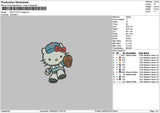 Kitty Ranger 02 Embroidery File 6 sizes