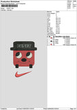 Red Bus Embroidery File 6 sizes