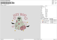 Boo 0210 Embroidery File 6 sizes