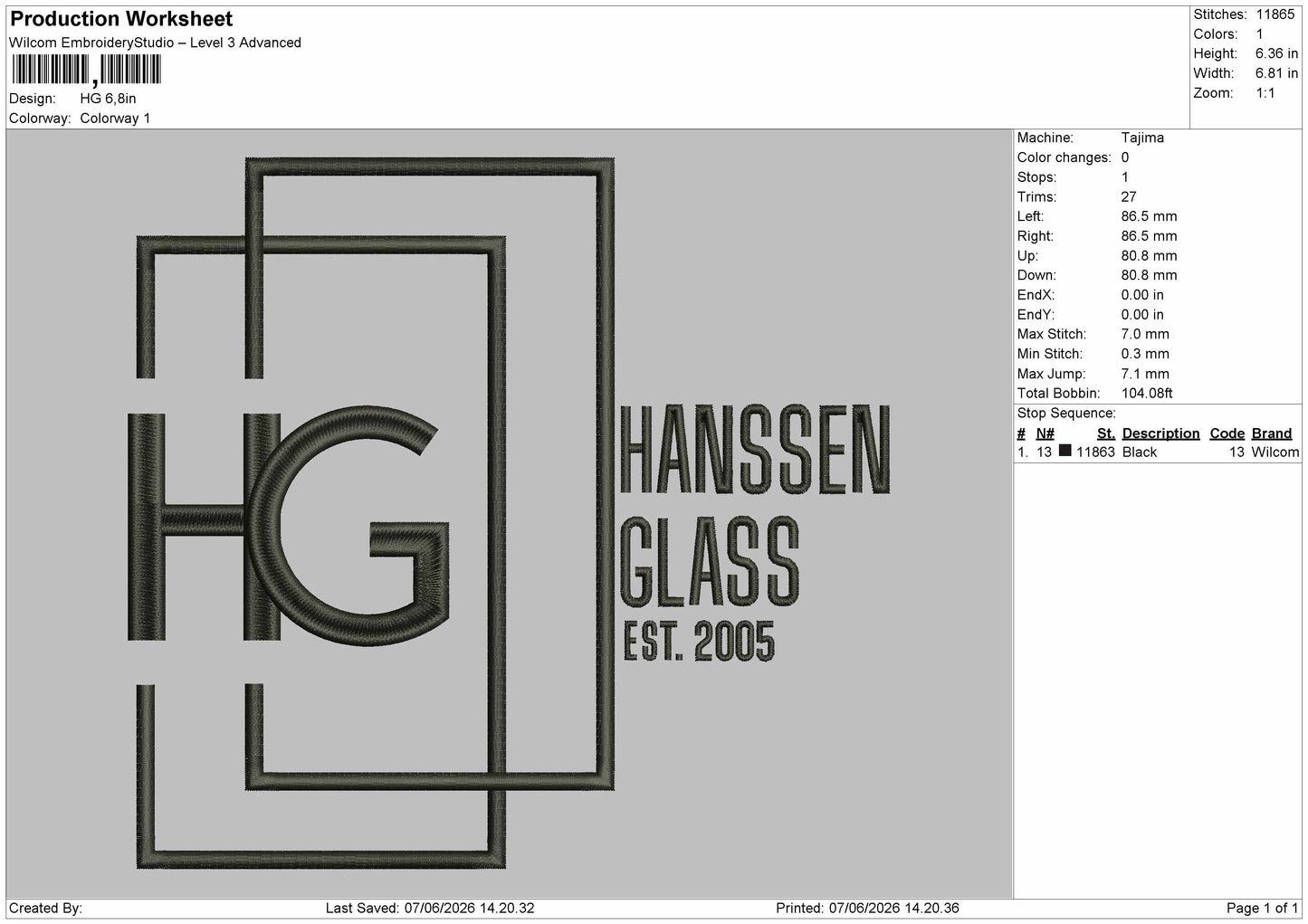 Hg Sqaure Line Embroidery Machine Design File 6 sizes