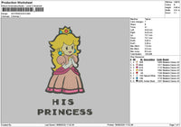 Princesstext 1808 Embroidery File 6 sizes