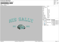 Sally 3103 Embroidery File 6 sizes