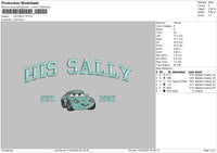 Sally 3103 Embroidery File 6 sizes