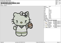 Hk Cowboys App Embroidery File 6 sizes
