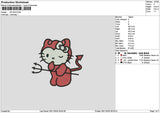 Hk Devil 01 Embroidery File 6 sizes