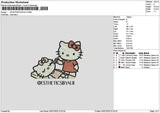 Hk Sleep 02 Embroidery File 6 sizes
