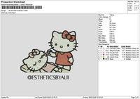 Hk Sleep 02 Embroidery File 6 sizes