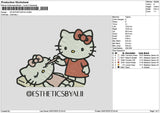 Hk Sleep 02 Embroidery File 6 sizes