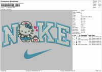 Nike Hk Nurse Embroidery File 6 sizes